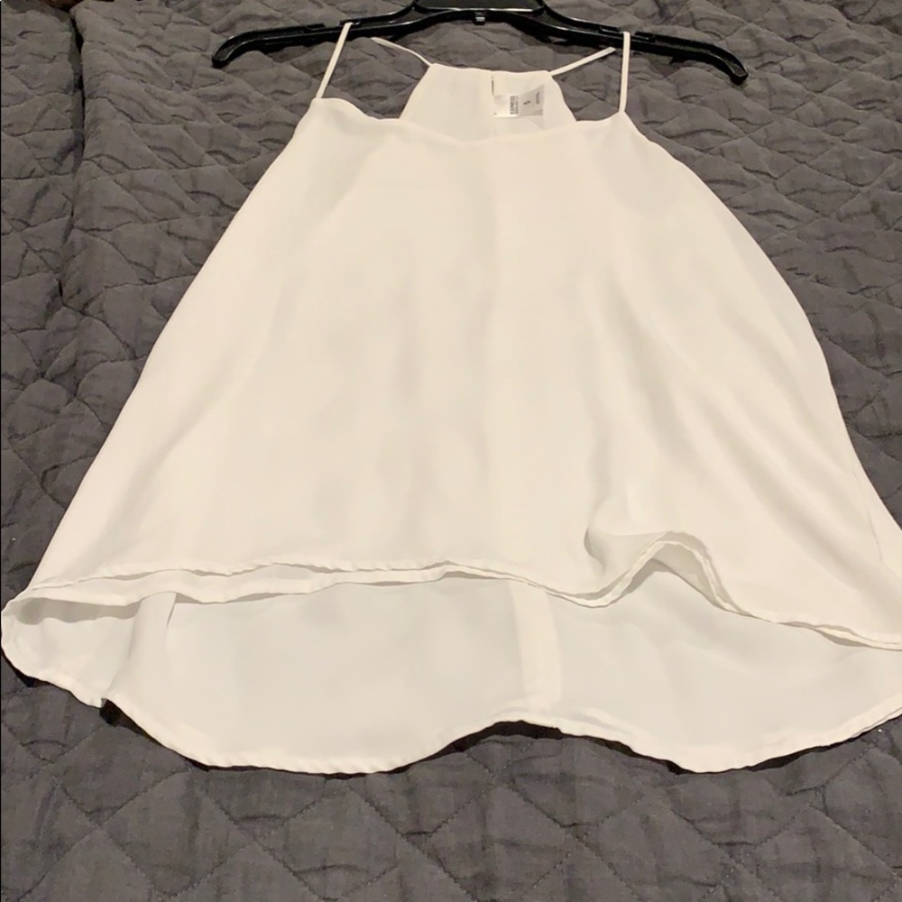 Women’s express chiffon sz m tank